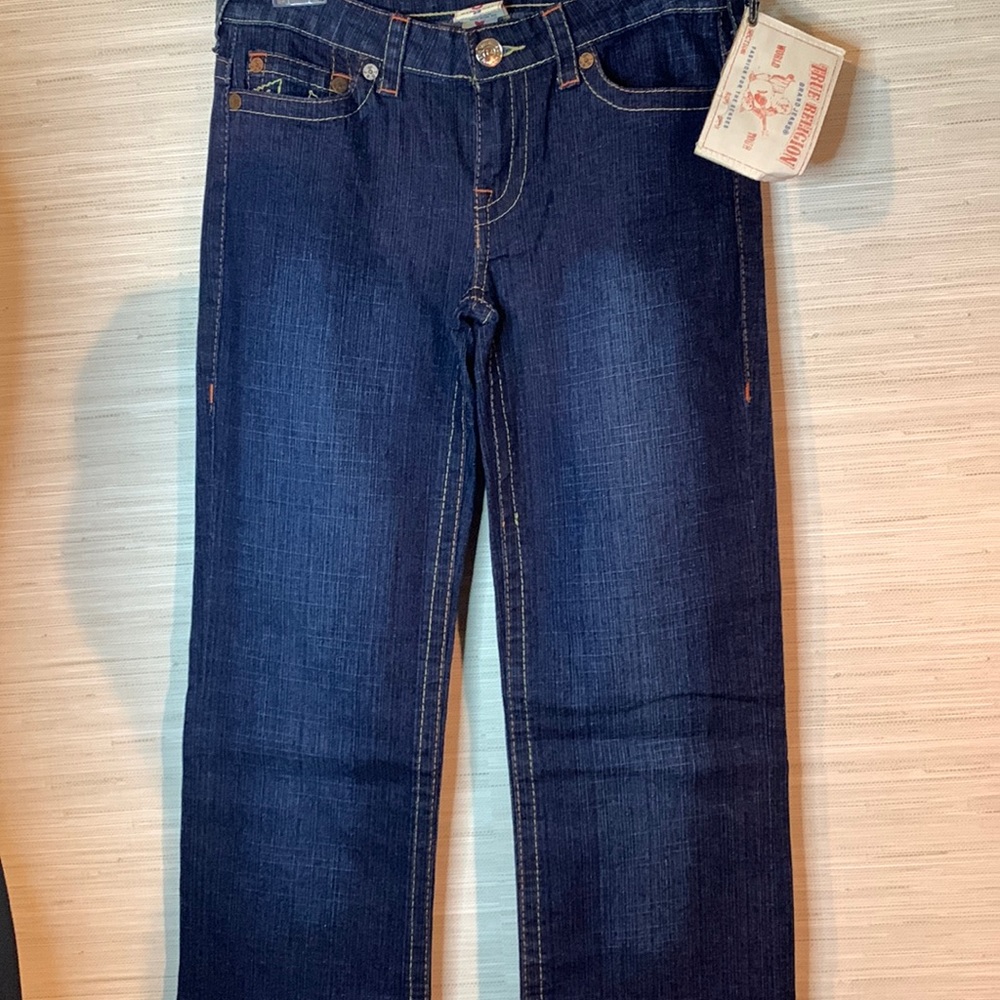 NWT True Religion lone Star Women’s Jeans Size 28, Made in USA